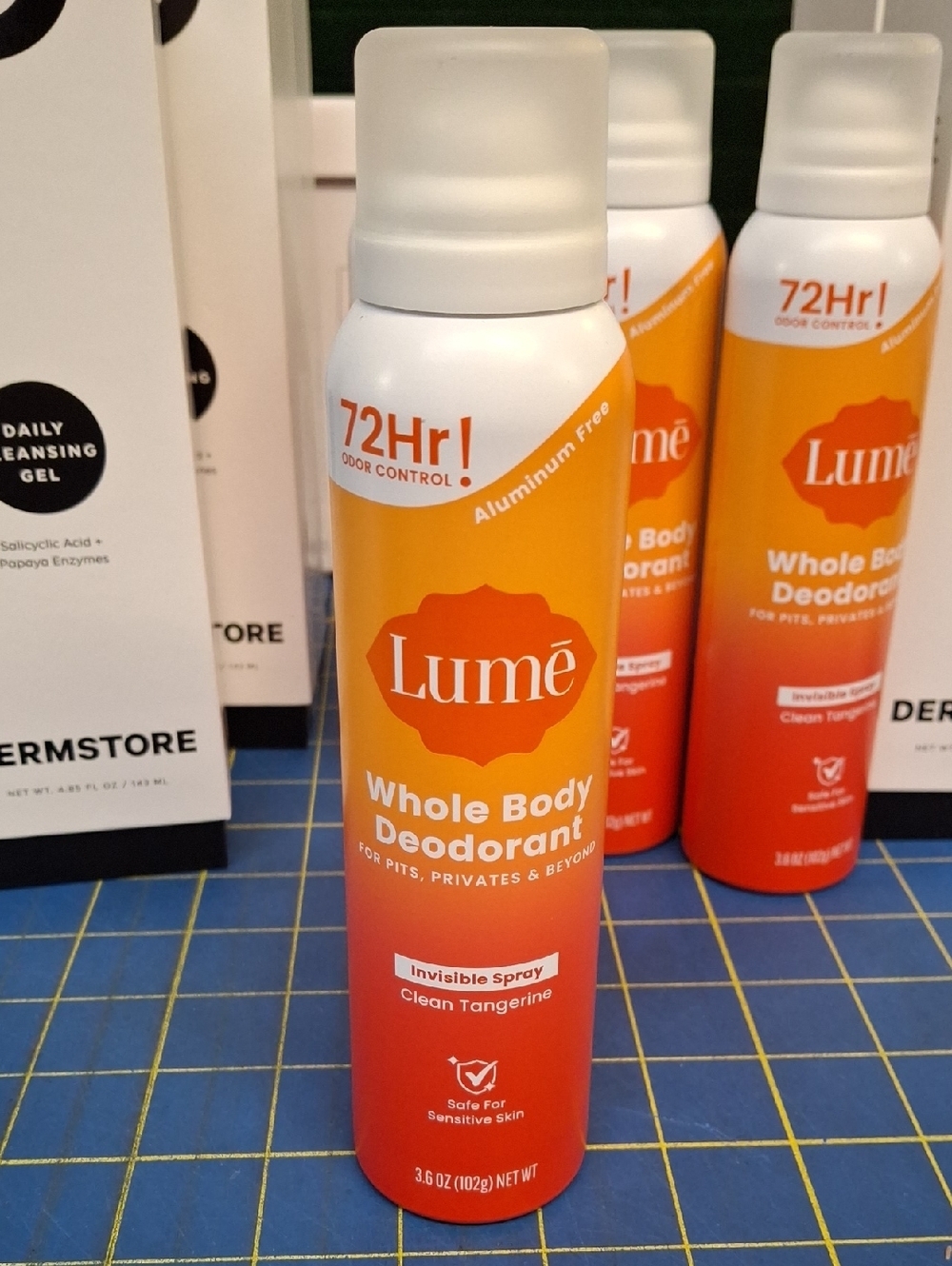 Lume Whole Body Deodorant - Clean Tangerine 102g New
